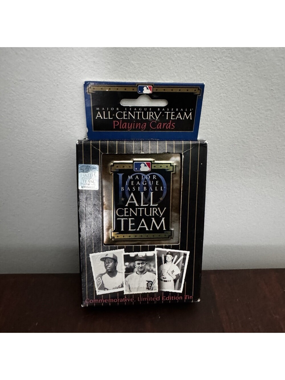 MLB All Century Team Playing Cards Full Set LIMITED EDITION! NEW Open Box